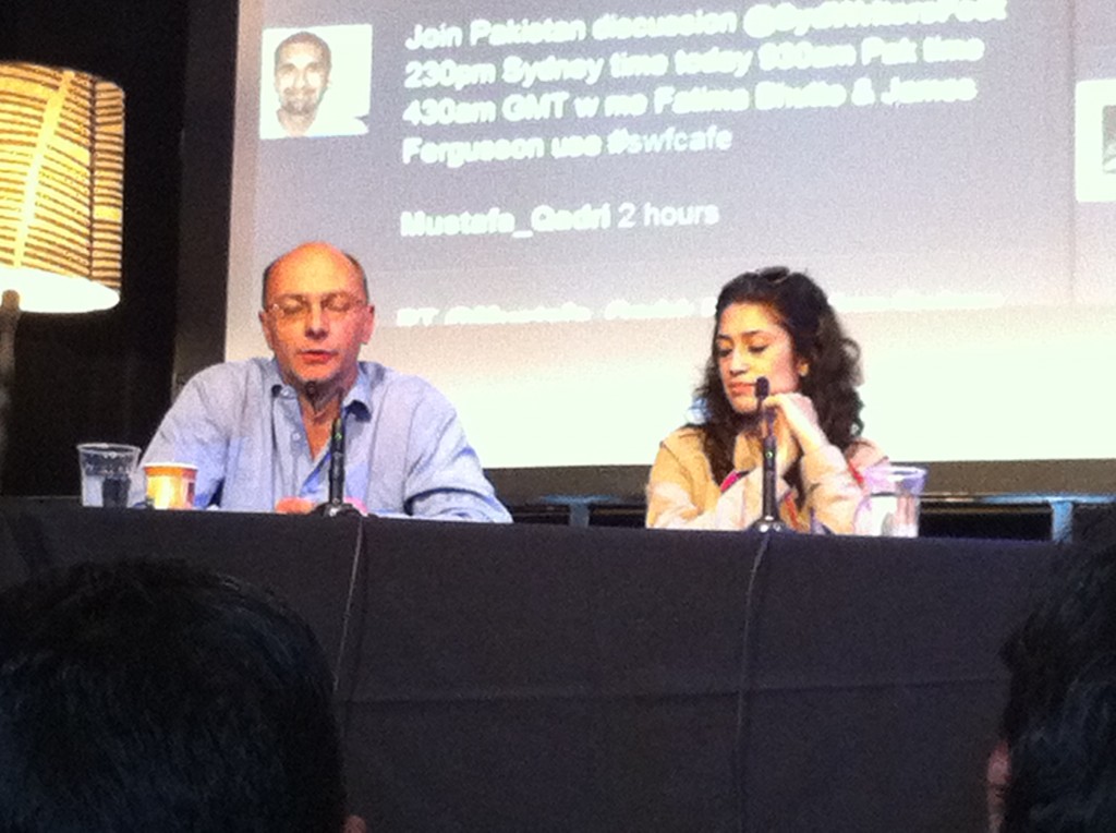 Fatima Bhutto/ James Fergusson SWF2011